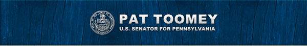 Pat Toomey | U.S. Senator For Pennsylvania
