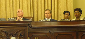 Congressman Brian Higgins in Committee