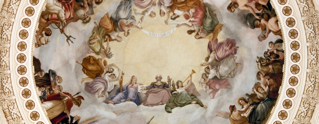 Apotheosis of Washington fresco 