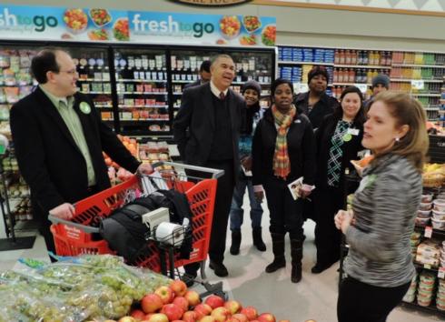 Pleased to join Operation Food Search for a Healthy Eating tour