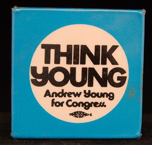 Andrew Young Campaign Button