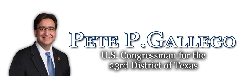 Congressman  Pete Gallego