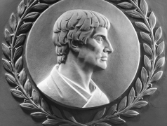 Gaius marble relief portrait