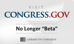 Congress.gov A New Legislative Information Resource