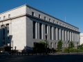 The Rayburn House Office Building, completed in early 1965, is the third of three office buildings constructed for the United States House of Representatives.