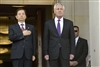 Hagel Welcomes South Korean Minister to Pentagon
