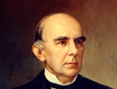 Painted portrait of Edward Clark 