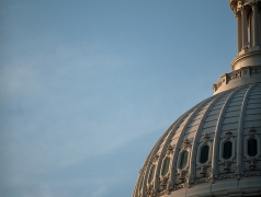 Close up of Capitol Dome