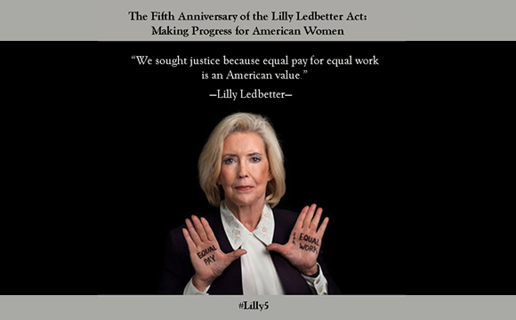 Congresswoman Brown Marks the Fifth Anniversary of the Lilly Ledbetter Fair Pay Act 