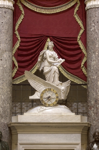 The Car of History adds beauty and grace to National Statuary Hall.