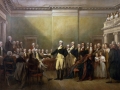 The painting General George Washington Resigning His Commission by John Trumbull