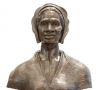 The bronze portrait bust of abolitionist and women’s-rights advocate Sojourner Truth is the first sculpture to honor an African American woman in the United States Capitol. 