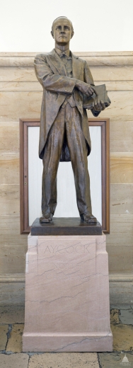 Bronze statue of Charles Brantley Aycock