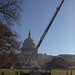 AOC crews in place for arrival of Capitol Christmas Tree.
