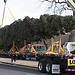 The 88-foot tall Capitol Christmas Tree arrives in Washington, DC, after the long journey from Washington State.
