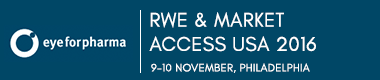ADVERTISEMENT: eyeforpharma RWE & Market Access USA 2016 (Nov 9-10, Philadelphia)