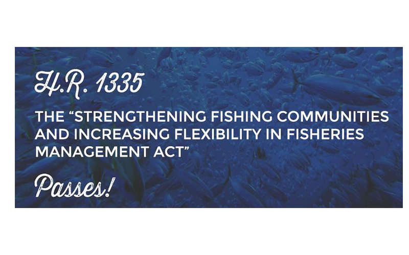 The strengthening fishing communities and increasing flexibility in fisheries management act