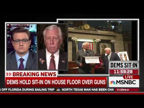 Hoyer Discusses House Democrats' Sit-In on MSN...