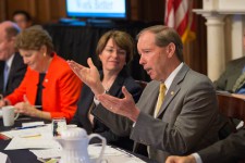 Senator Tom Udall (D-NM), sponsor of the We the People Act