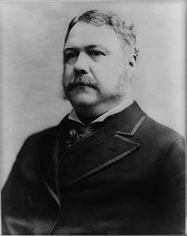 Chester A. Arthur, 21st President of the United States (1881-1885)