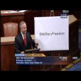 Congressman Huelskamp Speaks on Religious Liberty for the Military