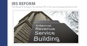 The House is Reining in the IRS