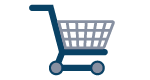 Shopping cart image.