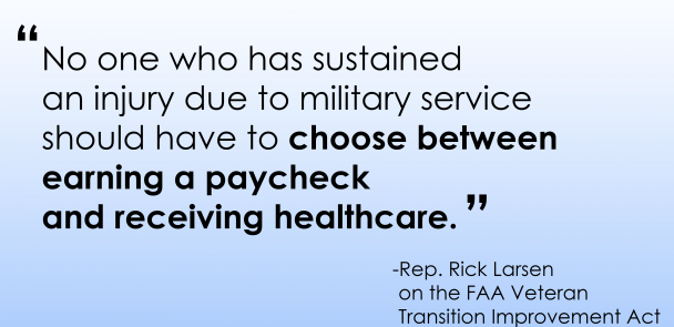 Veterans Hired by the FAA Will Now Receive New Paid Sick Leave Benefits Under Larsen-LoBiondo Bill feature image