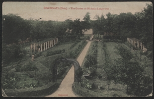 (Cincinnati, Ohio.) - The Garden of Nicholas Longworth Postcard