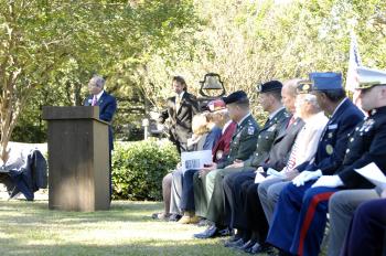 Boustany Talks with Veterans on Veterans' Day
