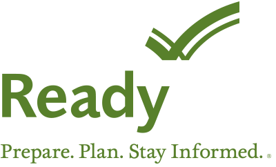 Ready Logo - Prepare. Plan. Stay Informed.