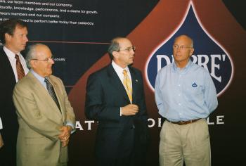 Boustany Discusses Energy at Dupre Trucking