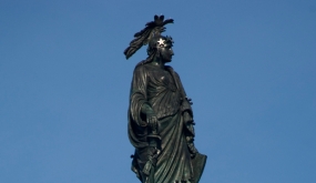 Statue of Freedom atop U.S. Capitol Dome