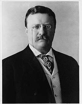 Theodore Roosevelt, 26th President of the United States (1901-1909)