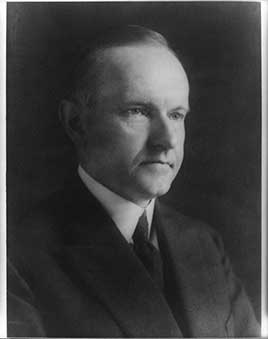 Calvin Coolidge, 30th President of the United States (1923-1929)