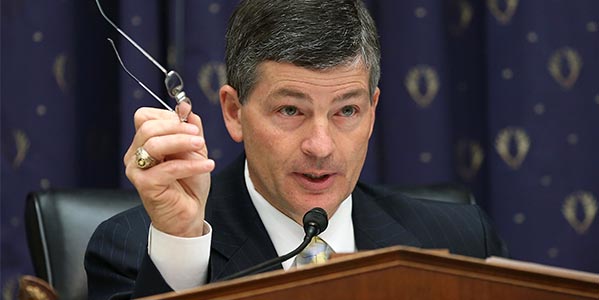 By introducing new legislation to repeal and replace Dodd-Frank now, House Financial Services Committee Chairman Jeb Hensarling may be betting on a big GOP win in 2016. Credit: Mark Wilson/Getty.