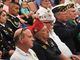 Veterans and veteransgroups turned out in force to
