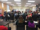 '‏‎It was great to talk to students at @[49017024482:274:Fremont High School - Fremont, MI] this morning about the electoral college, the importance of voting, and the need to be active and engaged in their community.‎‏'