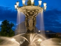 Bartholdi Fountain, 40mm, 200 ISO, f/14, 5 seconds