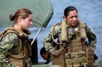 women draft combat