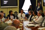 'Joined the Progressive Caucus meeting today to speak with Attorney General Loretta Lynch about criminal justice reform.'