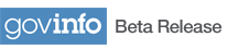 govinfo Beta Release