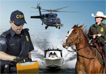Photo of the operational components of CBP