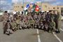 AMMAN (December 15, 2016) -- U.S. and Jordanian Non-Commissioned officers pose for a group photo following a graduation ceremony for the Jordan Basic Instructor Course. The two-week long course, which features instruction from U.S. Army NCO&#39;s, is designed to enhance the leadership abilities of the JAF’s enlisted leaders. (U.S. Central Command photo by Marine Sgt. Jordan Belser)