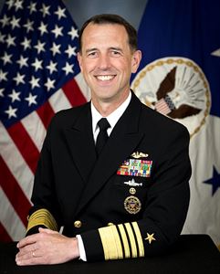 120212-N-AT895-703 WASHINGTON   (Feb. 12, 2012) Chief of Naval Operations (CNO) Adm. John Richardson, the 31st CNO. (U.S. Navy photo by Mass Communication Specialist 1st Class Nathan Laird/Released to archive)