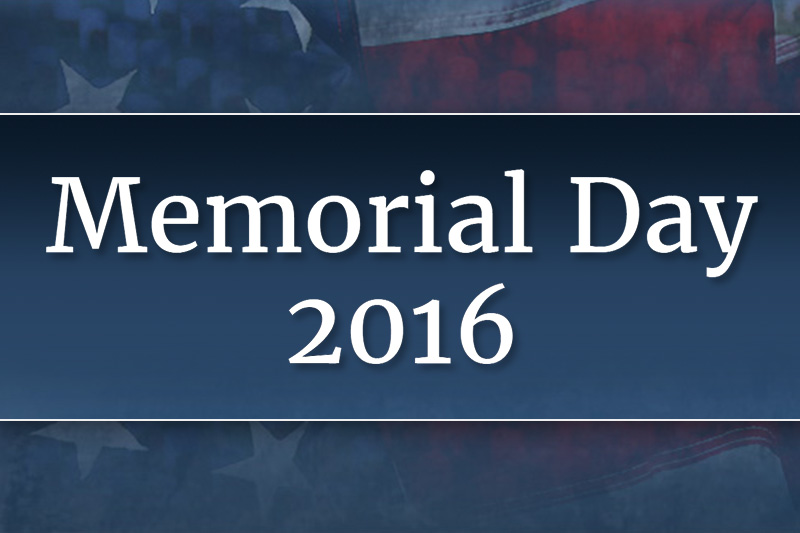 Memorial Day 2016