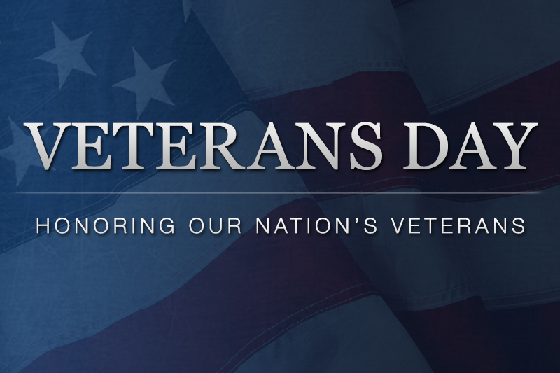 Veteran's Day: Honoring our Nation's Veterans