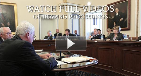 Watch Committee Hearing Videos