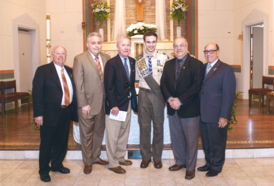 Rep. Frelinghuysen attends Boy Scout Court of Honor for Michael Vitiello of East Hanover