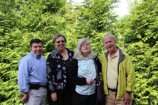 Rep. Frelinghuysen visits Rockaway Borough Well Field with Assemblyman Bucco and Joyce Kanigel of the Rockaway Borough Council